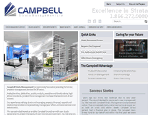 Tablet Screenshot of campbellstrata.com